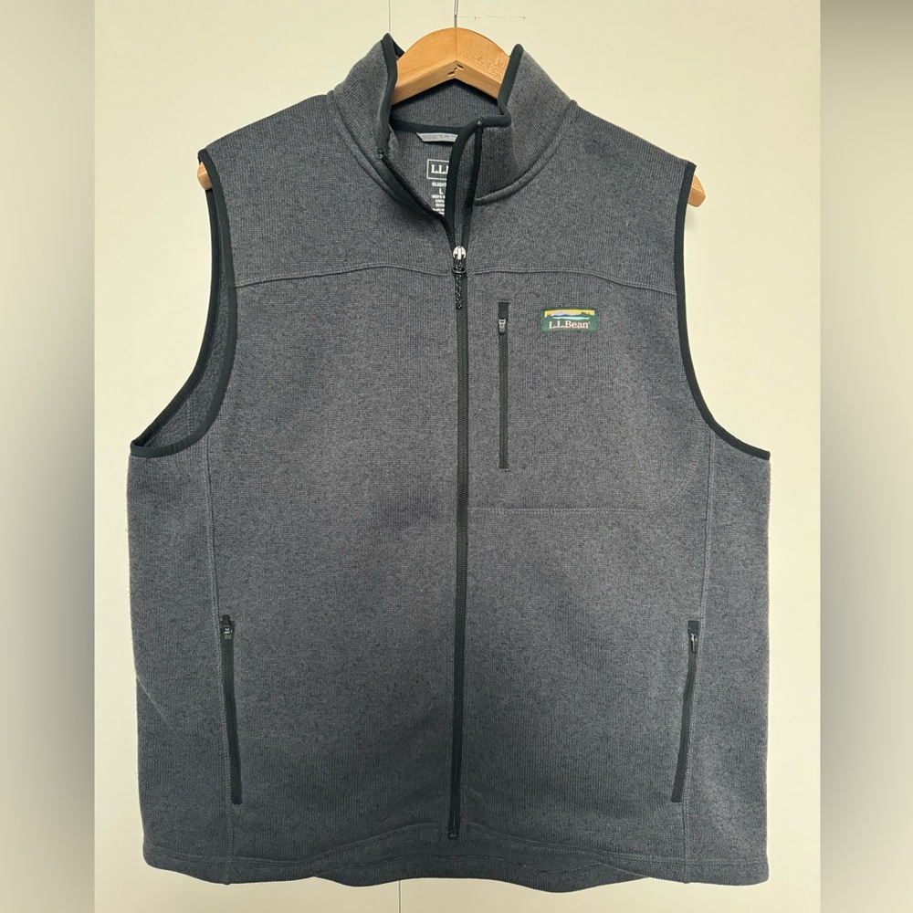 L.L. Bean Men’s Bean’s Sweater Fleece Vest
